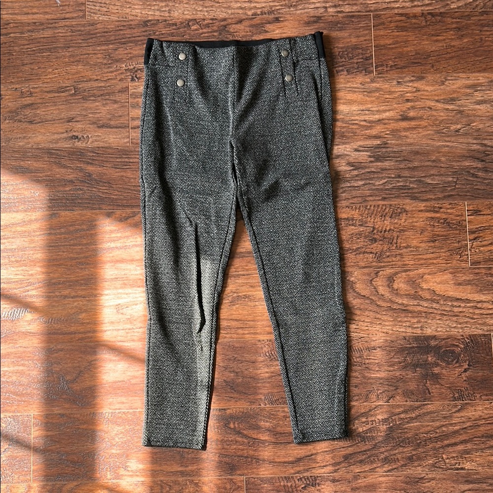 ANN TAYLOR Dress Pants with Slim Fit and Elastic Waistband